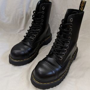 Dr Martens steel toe boots